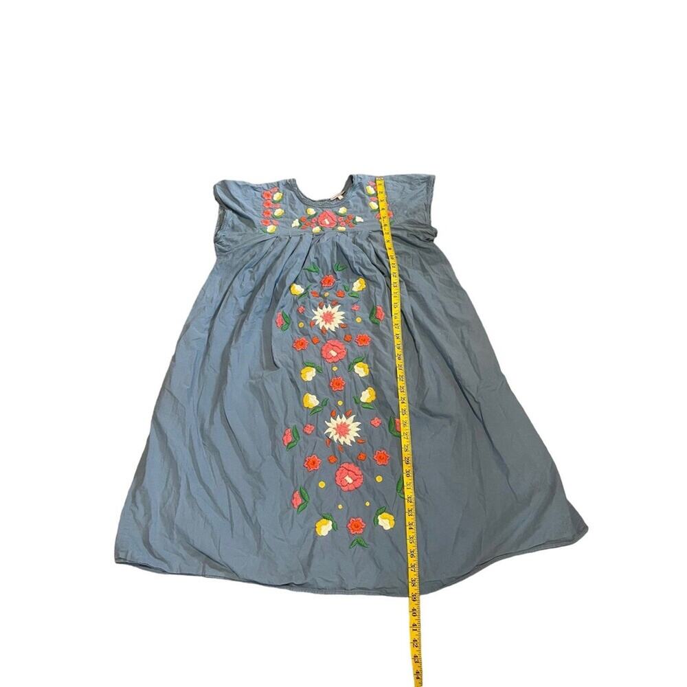 Frances Valentine Embroidered Floral Dress Size: Large - Picture 7 of 8